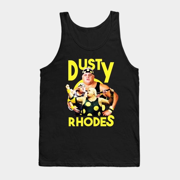 dusty rhodes vintage funny Tank Top by Shelter Art Space